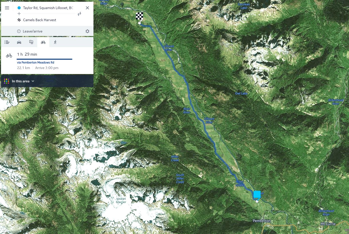 Slow Food Cycle will proceed on August 21 with partial road closure, 10am 2pm, on Pemberton